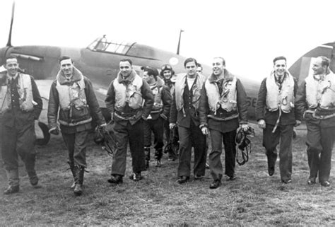 Members Of The Raf Polish 303 Squadron The Most Successful Raf