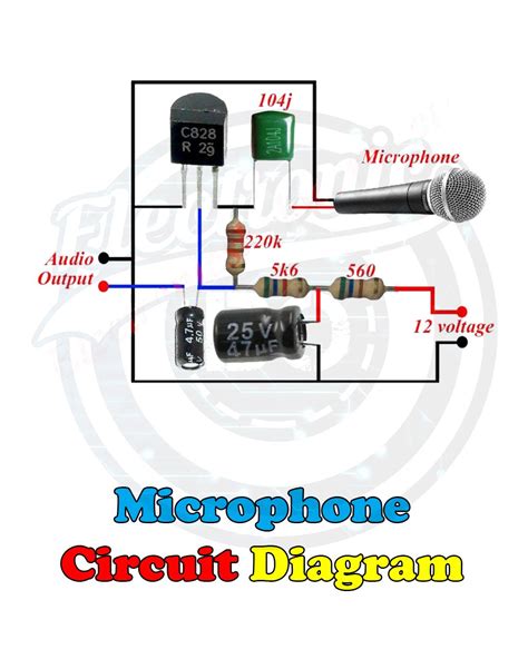 Simple Microphone Circuit Diagram Agc