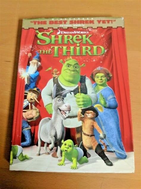 Shrek The Third Widescreen Edition Dvd Ebay