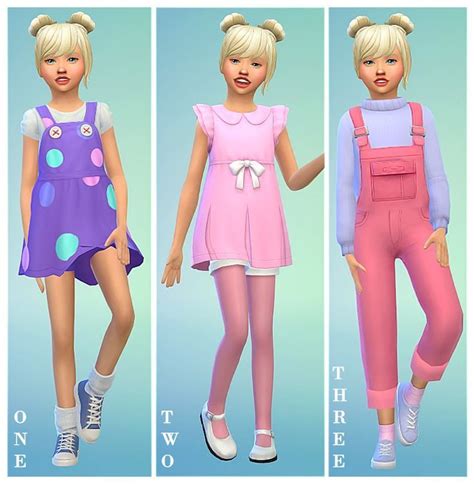 Sims 4 Maxis Match Clothing Kids