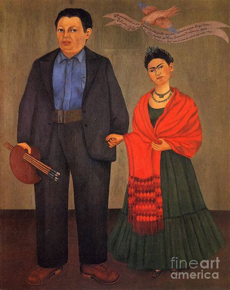 Frida Kahlo And Diego Rivera 1931 Poster By Pg Reproductions