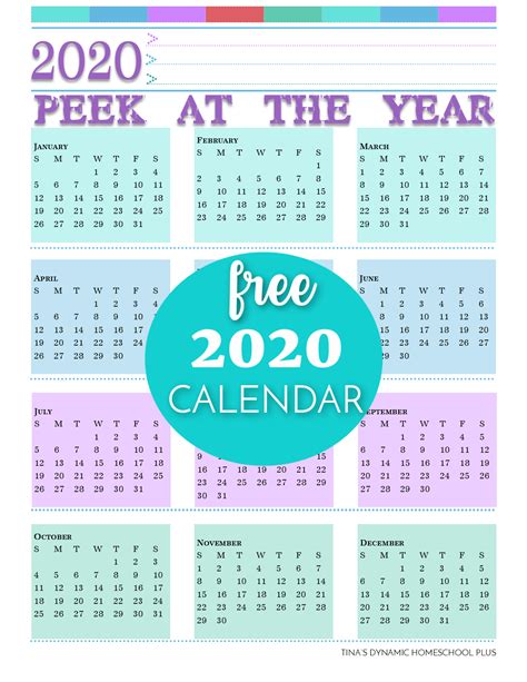 20 5 Year Calendar 2019 To 2023 Free Download Printable Calendar