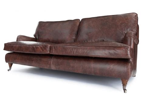 Howard Sofa Vintage Leather 3 Seater Sofa From Old Boot Sofas