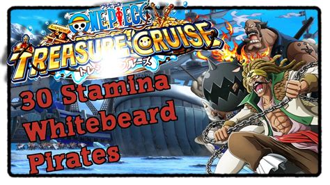 30 Stamina Whitebeard Pirates One Piece Treasure Cruise Deutsch