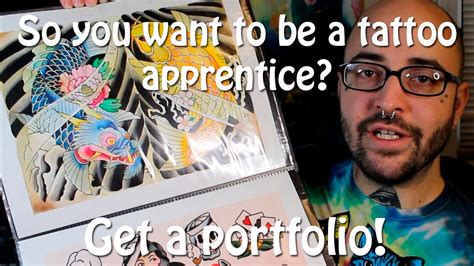 Doing a formal apprenticeship is. How to become a tattoo apprentice - The Portfolio! - YouTube