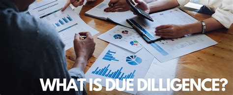 Due Diligence What Is Due Diligencetypesprocedure And Checklist