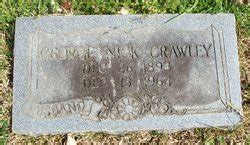 George Nicholas Nick Crawley 1893 1964 Find A Grave Memorial