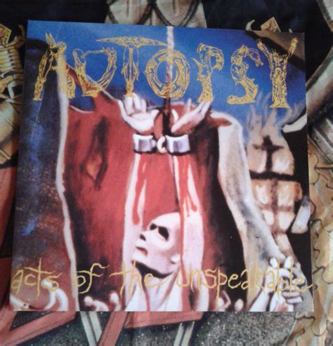 Autopsy Acts Of The Unspeakable Lp Węgorzewo Kup Teraz Na Allegro
