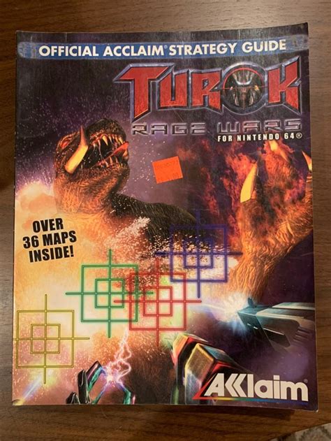 Turok Rage Wars Guide N64 Nintendo N64 Rage Nintendo