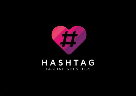 Hashtag Logo Template