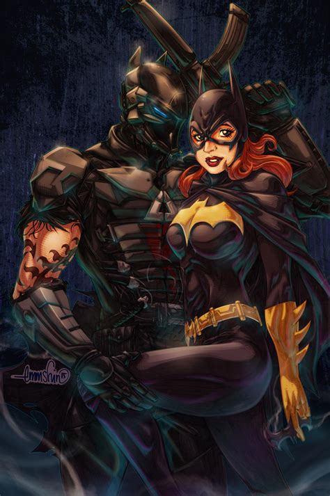 Arkham Knight Batgirl By Emmshin On Deviantart
