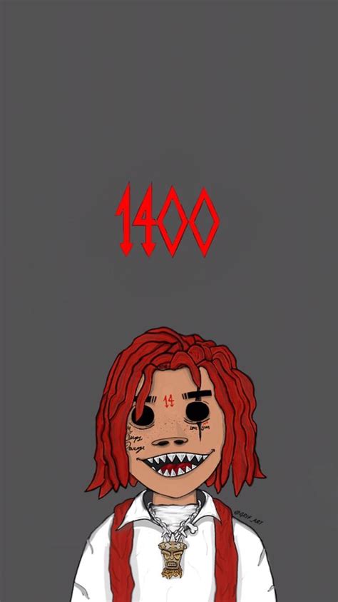 Maybe you would like to learn more about one of these? Trippie Redd IPhone Wallpaper Grif Art - #Art #Grif # ...