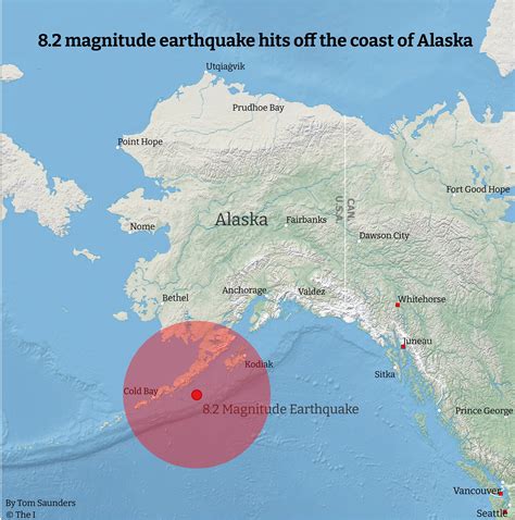 Alaska Earthquake Today Map : Seismologist Earthquake Swarm Not Indicative Of Anything - We did 
