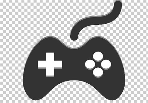 Joystick Computer Icons Game Controllers Png Black Black And White