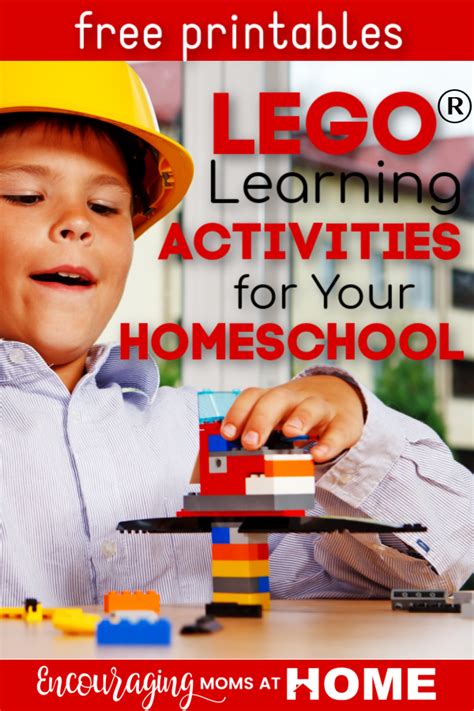 LEGO Learning For Your Homeschool Homeschool Learning Activities Free Homeschool Printables