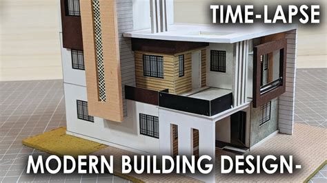 Time Lapse 25x35 Modern Residential Building Design Youtube