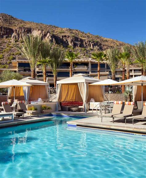 Pool Area Scottsdale Resort Pools The Phoenician