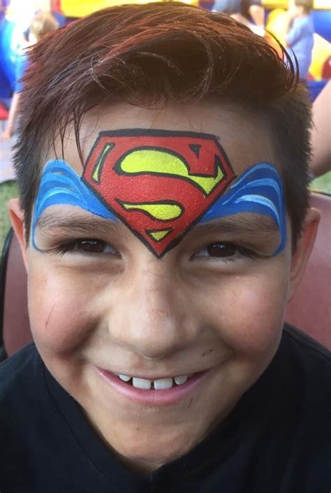 Pin By Talyna Mendoza On Face Painting Superhero Face Painting