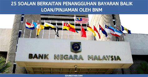 25 Soalan Berkaitan Penangguhan Bayaran Balik Loan/Pinjaman Oleh BNM  Edu Bestari