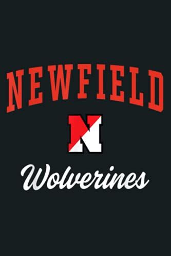 Newfield High School Wolverines Notebook Planner 6x9 Inch Daily