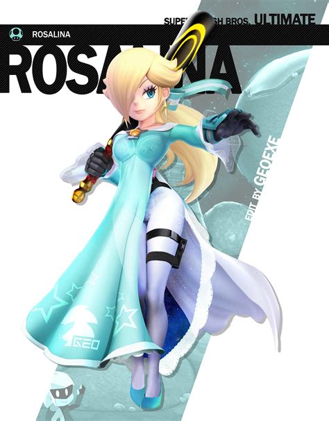 Rosalina Brawler Edit By Geoexe Super Smash Brothers Ultimate