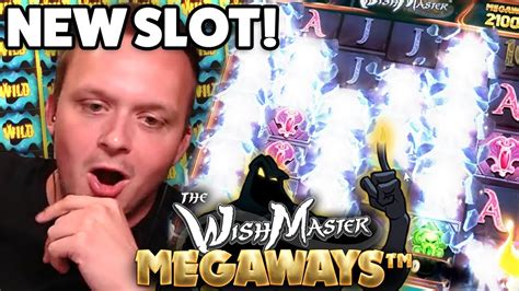 The Wishmaster Megaways Big Wins On €8 New Slot Youtube