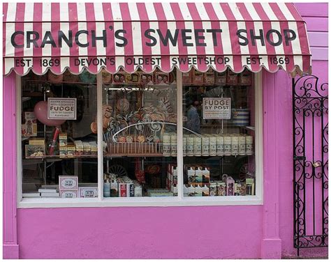 20110509devon3 Old Fashioned Sweet Shop Shop Fronts Devon