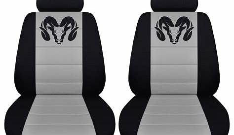 Two Front Seat Covers Fits a 2012 to 2018 Dodge Ram 15002500 | Etsy