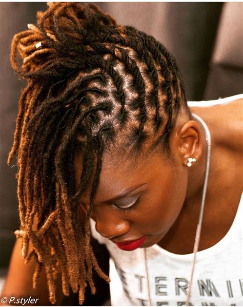 Pin By Rahma Ahmed On Loc D For Life ️ Medium Length Hair Styles Locs Hairstyles Natural