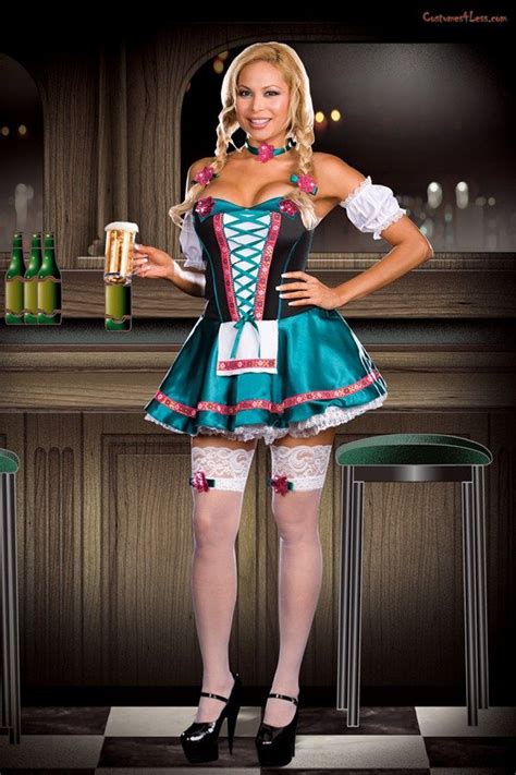 Heidi Hottie Costume Beer Girl Costume Cosplay Woman Beer Girl