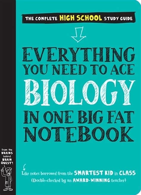 Everything You Need To Ace Biology In One Big Fat Notebook By Matthew Brown Paperback