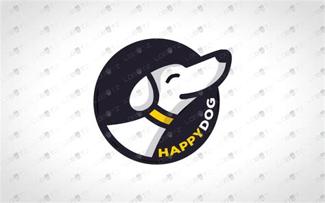 Modern Cute Dog Logo For Sale Logos Online Lobotz Ltd