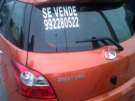 Cartel Se Vende Coche Se Puede Poner Un Cartel De Se Vende En Un