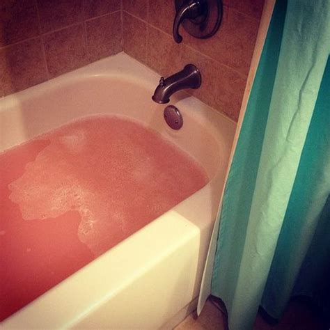 She has been breast milk strong since day one! Strawberry milk colored bath water (With images) | Milk ...