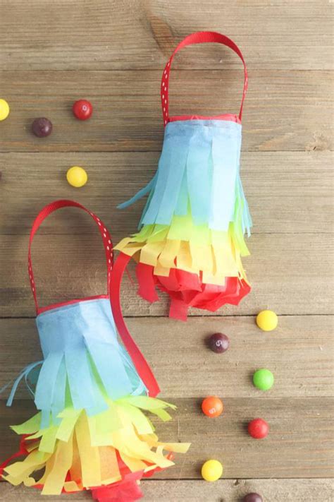 Start by cutting off a piece of the paper straw to be about 3″ long. DIY Toilet Paper Roll Crafts - Toilet Paper Roll Pinata ...