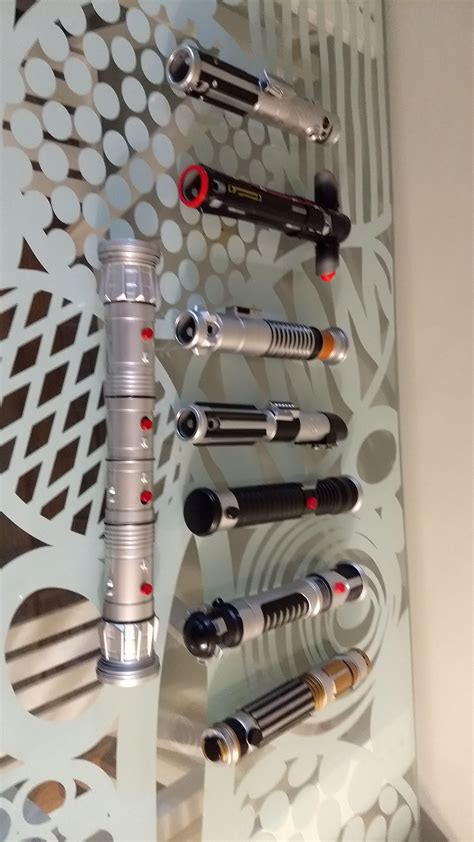 My Lightsaber Collection Rstarwars