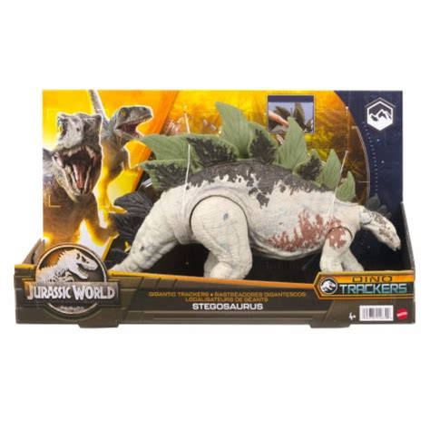 Mattel® Jurassic World Dino Trackers™ Stegosaurus Figure 1 Ct Smith