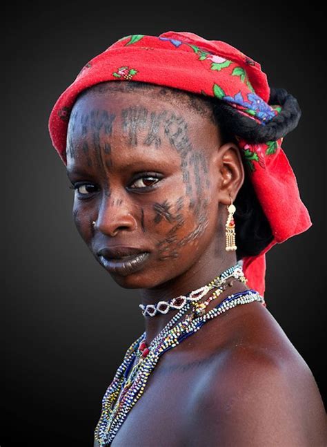 Fulani Peul Woman Cameroon African People Fulani People Cameroon
