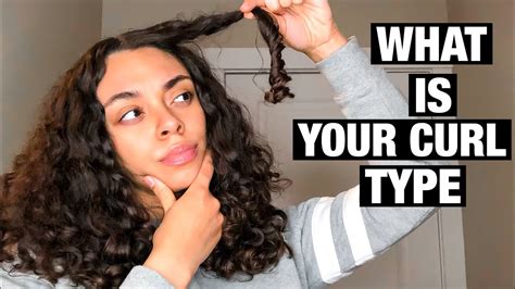 how to find your curl type 3a 3b hair youtube