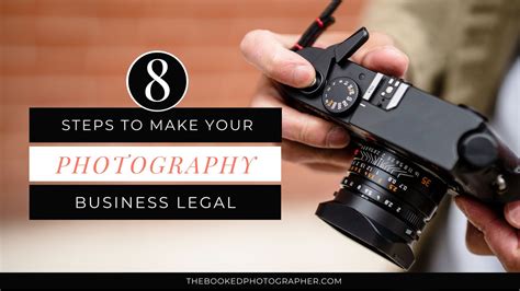 8 Steps to Make Your Photography Business Legal — The Booked Photographer