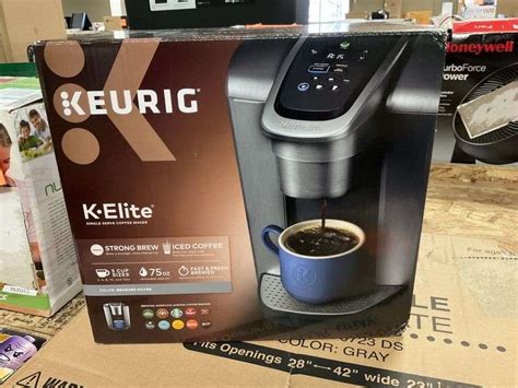 Keurig K Elite Single Serve Coffee Maker Metzger Property Services Llc