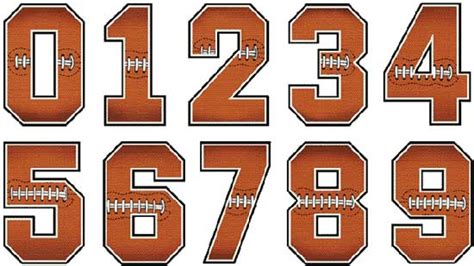 Football Number Clipart 20 Free Cliparts Download Images On