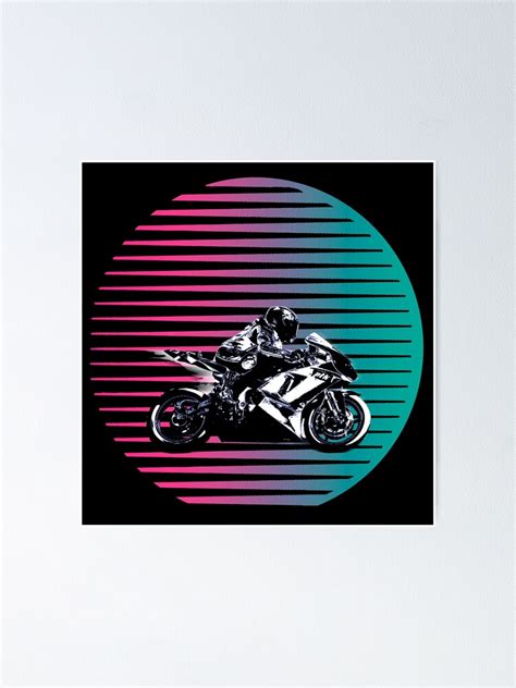 Vaporwave Moto Poster By Ptkdesigns Redbubble