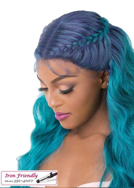 Swiss Lace Crown Braid Bamba Synthetic Lace Front Wig Its A Wig Uk Wiggit