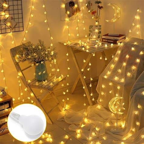 lelinta fairy christmas festival party decorations lights water proof indoor and outdoor string