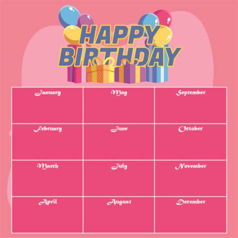 8 Best Images Of Office Birthday List Printable Printable Birthday