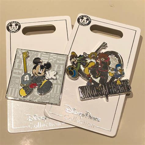 Two New Kingdom Hearts Pins From Disney Parks Collection Now Available
