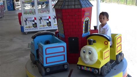 Thomas Train Kiddie Ride Thomas And Friends Train Ride Youtube
