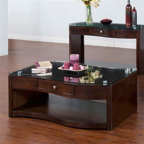 Add style to your home, with pieces that add to your decor while providing hidden storage. Espresso Coffee Table Sunny Designs | Furniture Cart