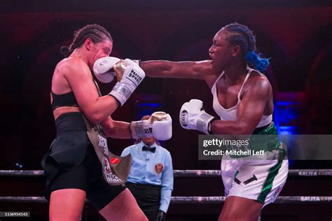 Claressa Shields And Christina Hammer Exchange Punches At Atlantic